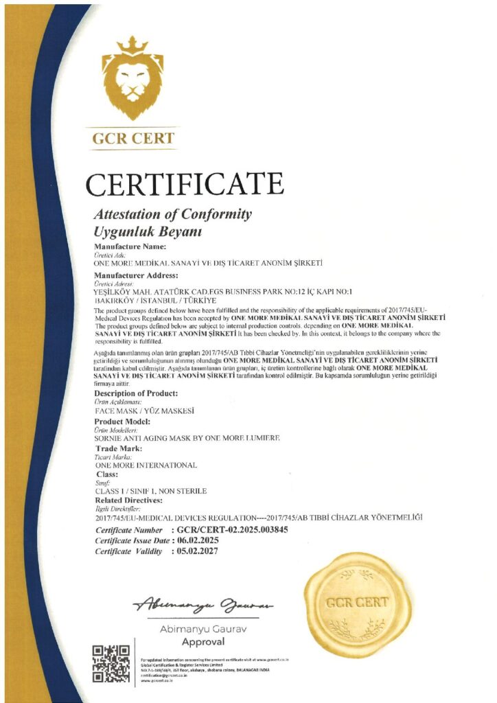 One More Parches one more ce yuz maskesi pdf 1